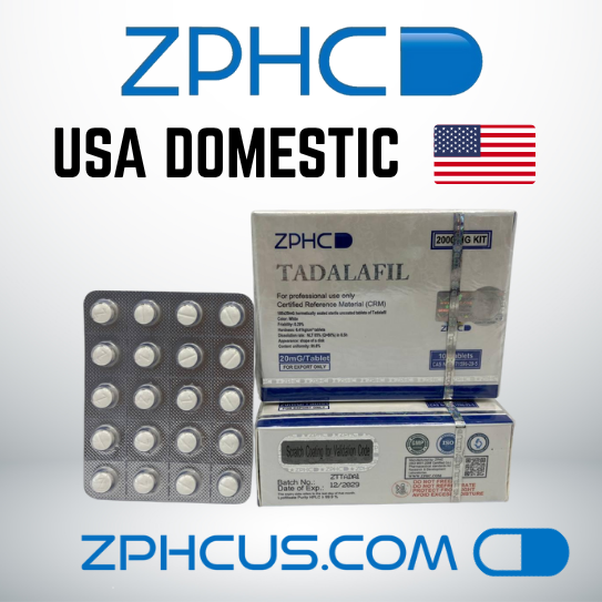 Tadalafil (Cialis - 100 tablets) 20 mg ZPHC - Domestic US