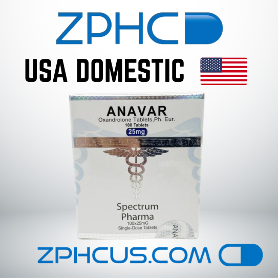 Oxandrolone (Anavar) 25 mg (100 tablets) Spectrum Pharma - Domestic US